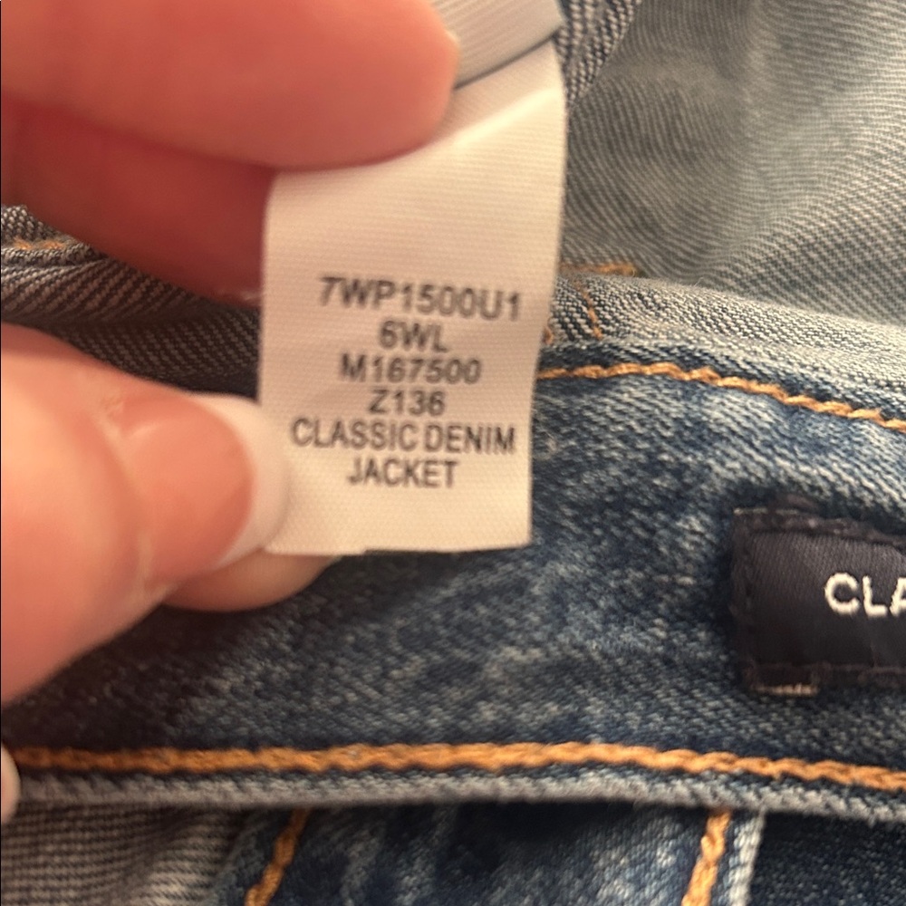 LUCKY BRAND🍀Classic Blue Denim Jacket Size Small💙 - Picture 12 of 15